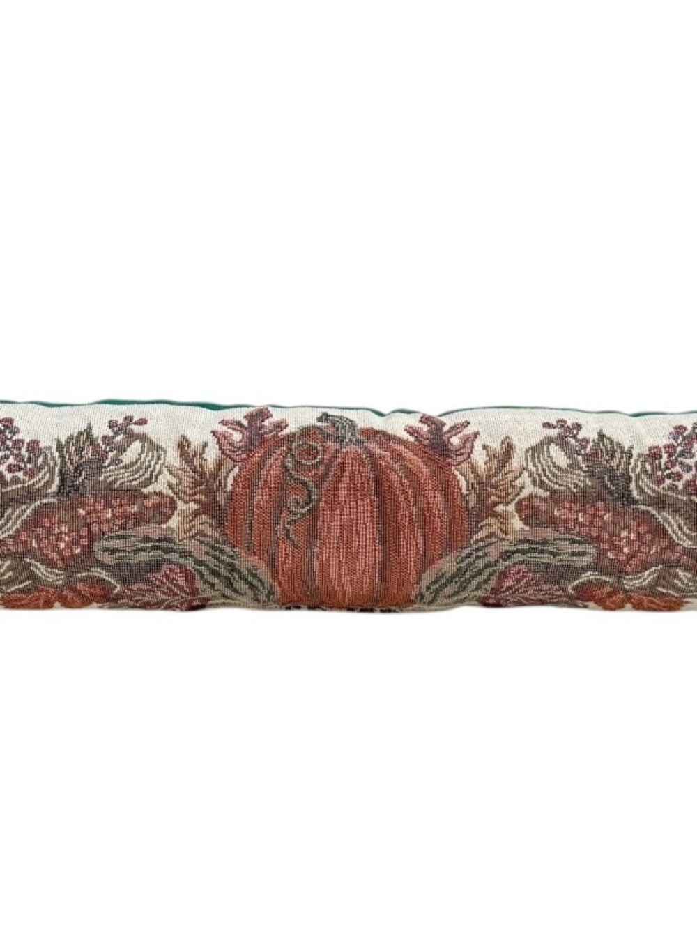 Autumn Pumpkin Tapestry Draft Stopper - Orange